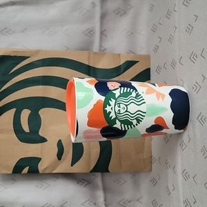 Starbucks ceramic travel mug